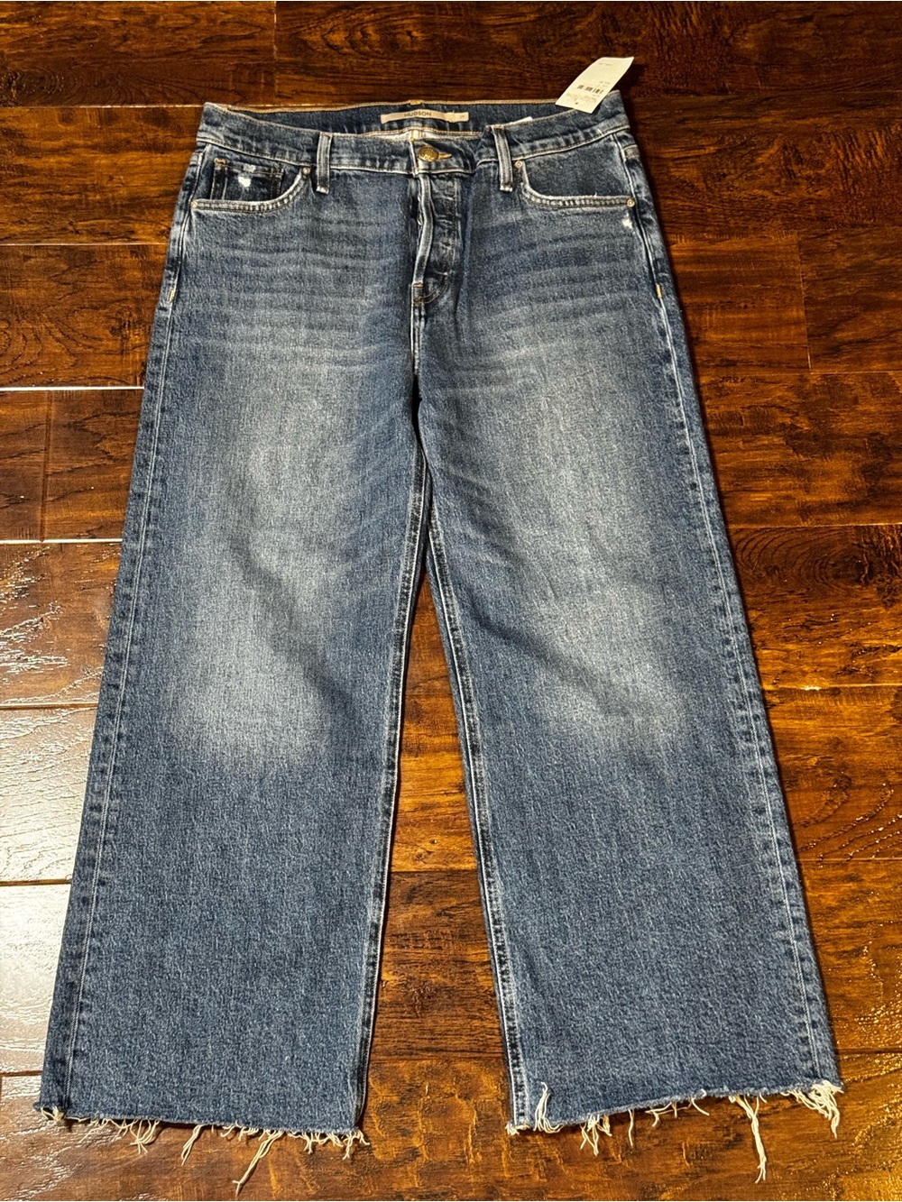 NWT Hudson Jeans Rosie Wilder Straight Crop High Rise Size 29